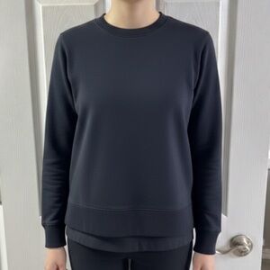 JoyLab Blue Crew Neck Sweatshirt Relaxed Fit